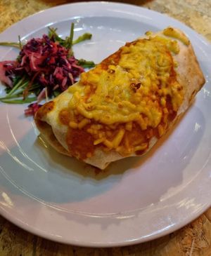 Burrito at The Hungry Mexican in Dublin