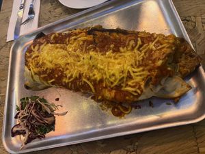 Vegan Chimichanga  at The Hungry Mexican in Dublin