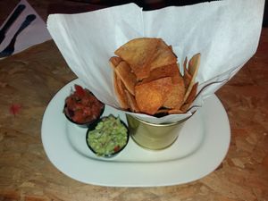 Totopos at The Hungry Mexican in Dublin