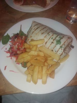 vegan burrito lunch deal at The Hungry Mexican in Dublin