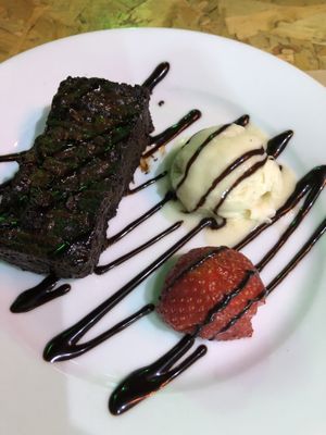 Brownie  at The Hungry Mexican in Dublin