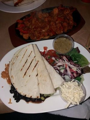 Vegan fajitas at The Hungry Mexican in Dublin