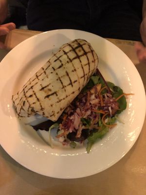 Plantain burrito at The Hungry Mexican in Dublin