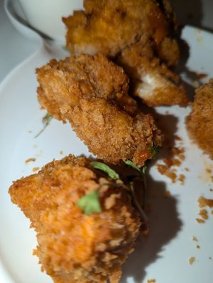 Cauliflower bites at Flour & Barley in Las Vegas