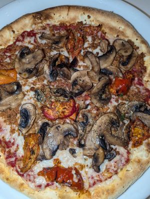 Vegan Pizza at Flour & Barley in Las Vegas