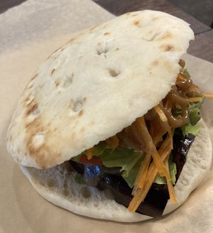 Vegan sandwich   at Lily Valley in Fukuoka