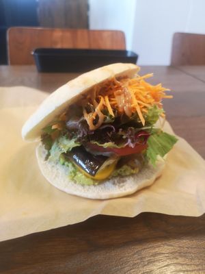 Vegetabl sandwich  at Lily Valley in Fukuoka