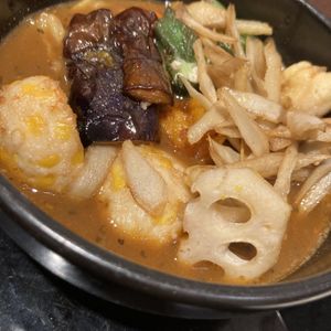 Vegetable Curry Soup  at CoCo Ichibanya - JR Akihabara in Tokyo