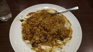 Mushroom curry at CoCo Ichibanya - JR Akihabara in Tokyo