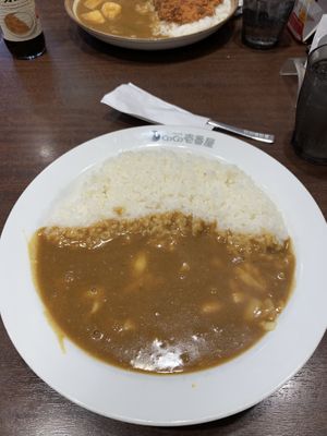Vegetarian cheese curry  at CoCo Ichibanya - JR Akihabara in Tokyo