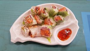Viet Veggie Roll at Jing Ming Yuan 净名园 in Kota Tinggi