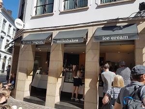 front of Oyya at Oyya in Bruges