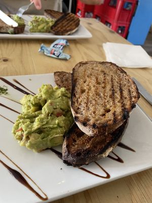 Avo toast  at Bean There Coffee Shop in Liverpool