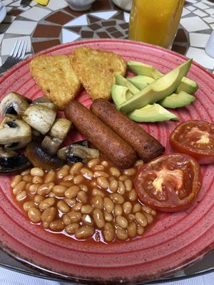 Vegan Breakfast   at Mango Cafe in Mijas