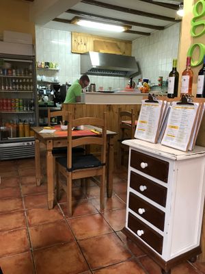 Cafe at Mango Cafe in Mijas