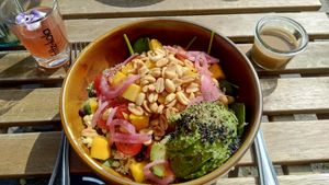 Hapiness bowl. at Blackbird in Bruges