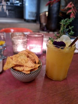 drinks at Blackbird in Bruges