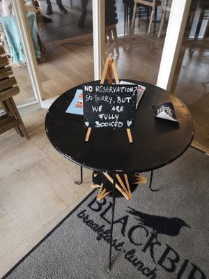 We arrived without reservation and had no space at Blackbird in Bruges