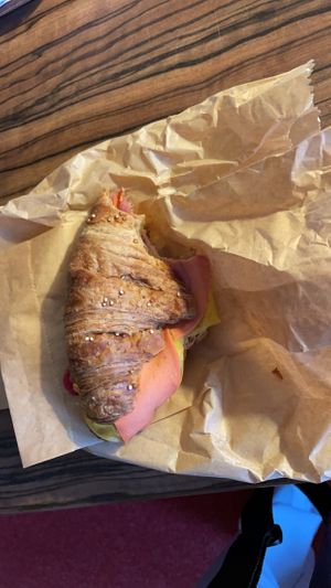 Saved this for the next morning. Saves well:)   at Blackbird in Bruges