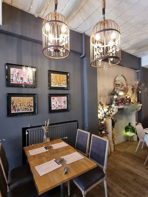 Interior at Blackbird in Bruges