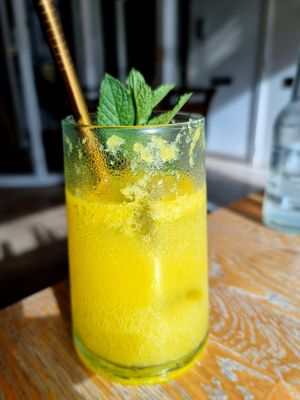 Mocktail at Blackbird in Bruges