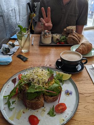 Breakfast at Blackbird in Bruges