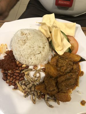 Nasi Lemak  at Vegtalk in Kuala Lumpur