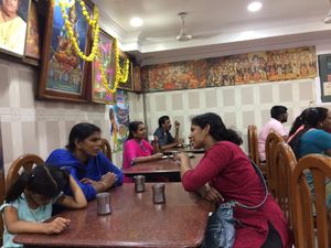 inside at Hotel Annapoorna in Thiruvananthapuram