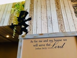 Our Lord ain't no mad hatter :-) at The Gratitude Cafe in Telford