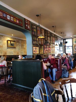 Seating at The Ship Inn in North Berwick
