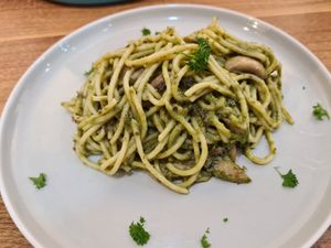 Pesto at iVegan Pizza in Tangerang