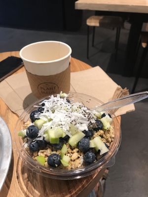 Açaí bowl at Plantmade in New York City