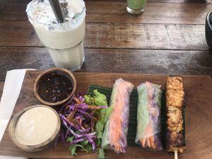 Spring Rolls at Secret Spot - Berawa in Tibubeneng