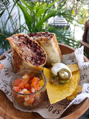 Jackfruit Burrito at Secret Spot - Berawa in Tibubeneng