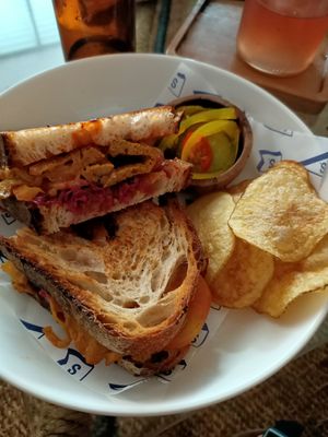 Reuben sandwich at Secret Spot - Berawa in Tibubeneng
