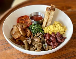 Big breakfast   at Secret Spot - Berawa in Tibubeneng