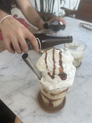 caramel milkshake and ciders  at Secret Spot - Berawa in Tibubeneng