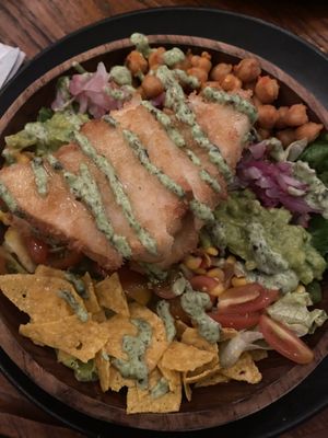 Chick’n (tofu) bowl at Secret Spot - Berawa in Tibubeneng