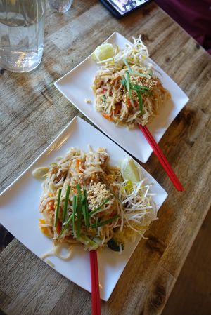Pad Thai  at Jinda Thai in Abbotsford