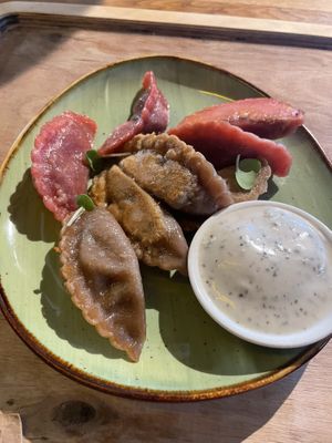 Gun Mandu  at Kimchi Princess in Berlin