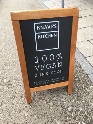 Board  at Knaves Kitchen in Leeds