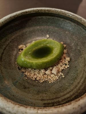 First dessert at Ark in Copenhagen