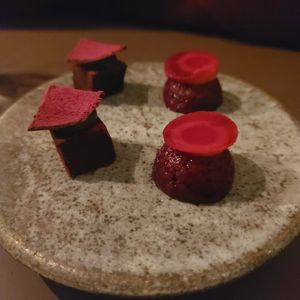 Petit four at Ark in Copenhagen
