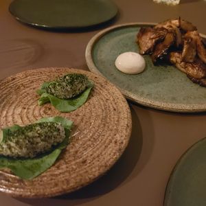 Blue oyster mushroom at Ark in Copenhagen