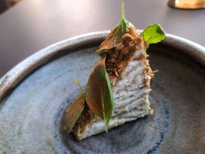 Pumpkin ice cream sandwich at Ark in Copenhagen