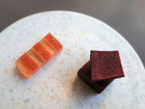 Petit fours at Ark in Copenhagen