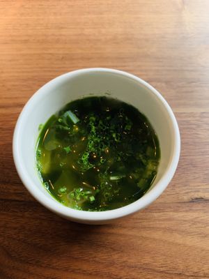 Wakame jelly at Ark in Copenhagen