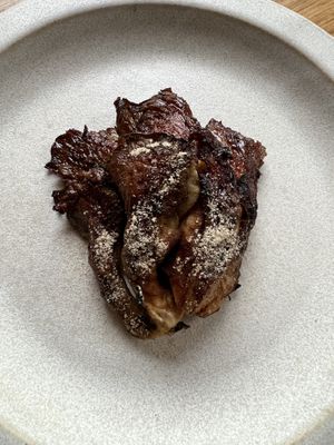 Blue oyster mushroom  at Ark in Copenhagen