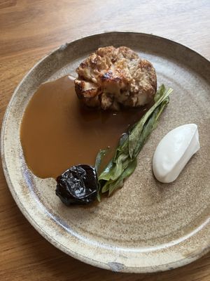 Lions mane / sorrel / yeast  at Ark in Copenhagen