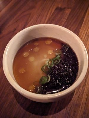 My other favourite!! Chawanmushi with black garlic 'caviar' at Ark in Copenhagen